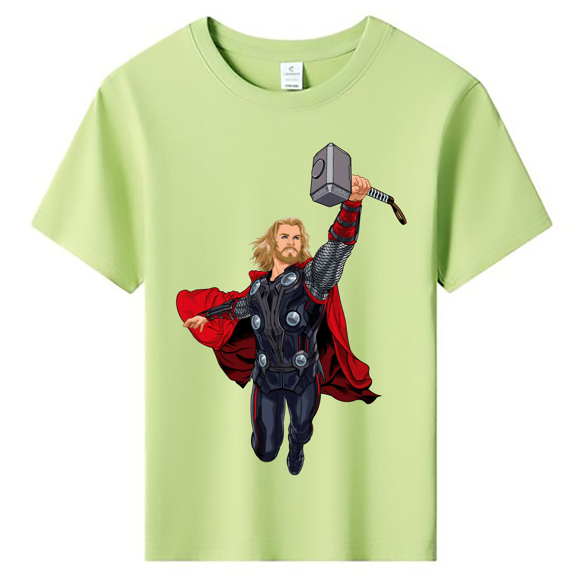（画像用） アベンジャーズ The Avengers 綿100％キッズTシャツ（フロントプリント）